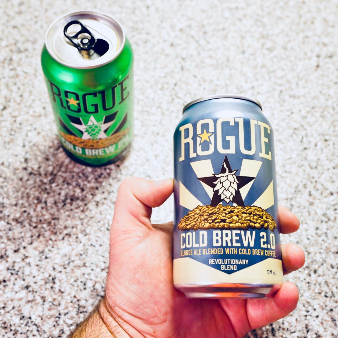 hoplightsocial's tweet photo. Which @RogueAles & @stumptowncoffee beer do you reach for? Our team is divided on which they prefer! Are you team Cold Brew IPA or team Cold Brew 2.0!?
#roguenation #orbeer #rogueales #coldbrewipa #coldbrew2 #craftbeer #beerporn #beertography #sundayfunday #hoplightsocial https://t.co/L3vp3HNxaC