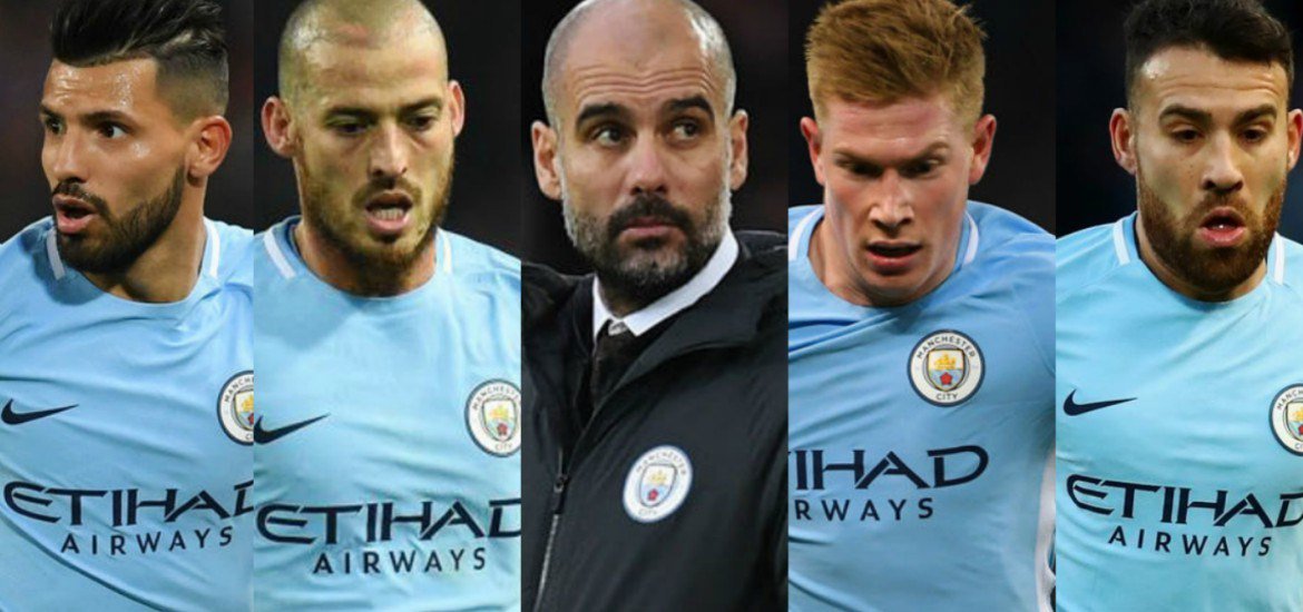 CAMPEONES DE INGLATERRA. Las reacciones de los jugadores del Manchester City tras asegurar el título de la Premier League: somosinvictos.com/2018/04/15/cam…