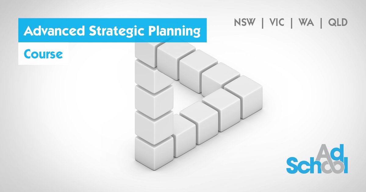Want to be the planner that every client needs and wants? Book now to enroll in AdSchool Advanced Strategic Planning, kicking off in June bit.ly/2GMYXO3