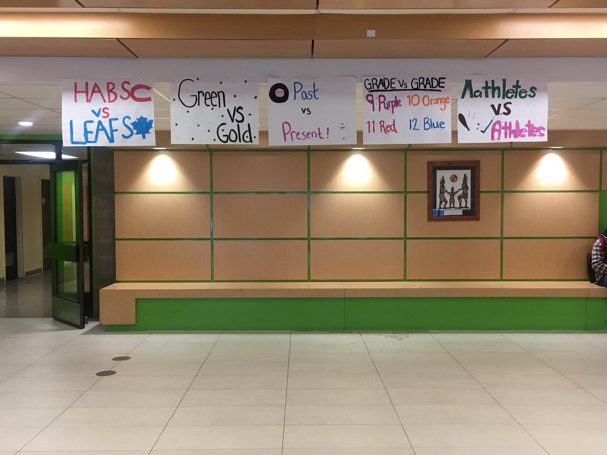 MCHSstudents's tweet photo. Tomorrow we kick off our versus week with habs vs leafs!!!💚💛 https://t.co/94FXvTBSSi