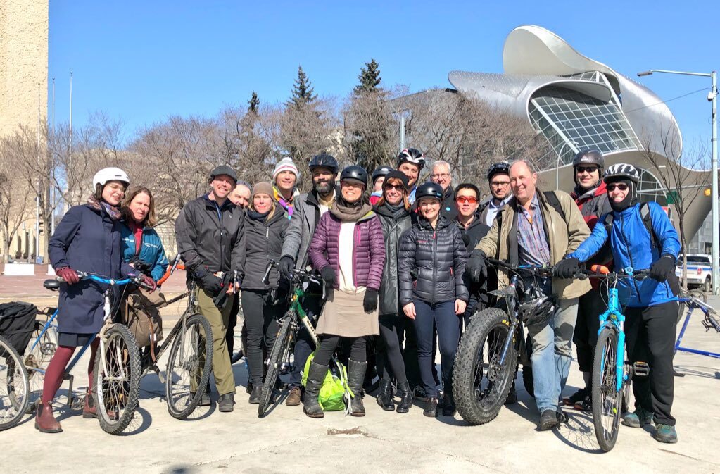 JSadikKhan's tweet photo. The streets we need are more than bike lanes or new trains, public squares or taxi fares. They’re about the people - and the people here are ready to #streetfight. Amazing to see Edmonton’s real-time evolution from a city of cars to #ACityforLife https://t.co/49ap2NEAXo