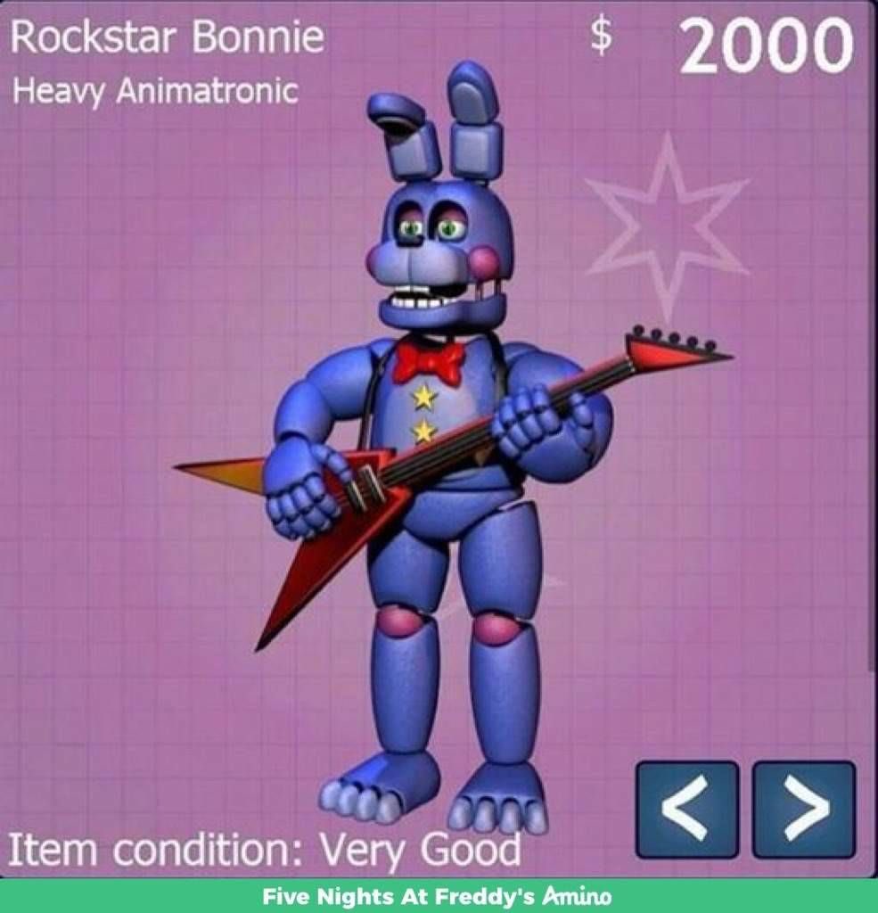 イシイニキ Ishiiniki Fnaf日本宣伝 A Twitter アルティメットカスタムナイト追加キャラクター紹介 39体目 Rockster Bonnie ロックスター ボニー 警備室に現れる彼は ギターを紛失しています 監視カメラで彼のギターを見つけてクリックしましょう