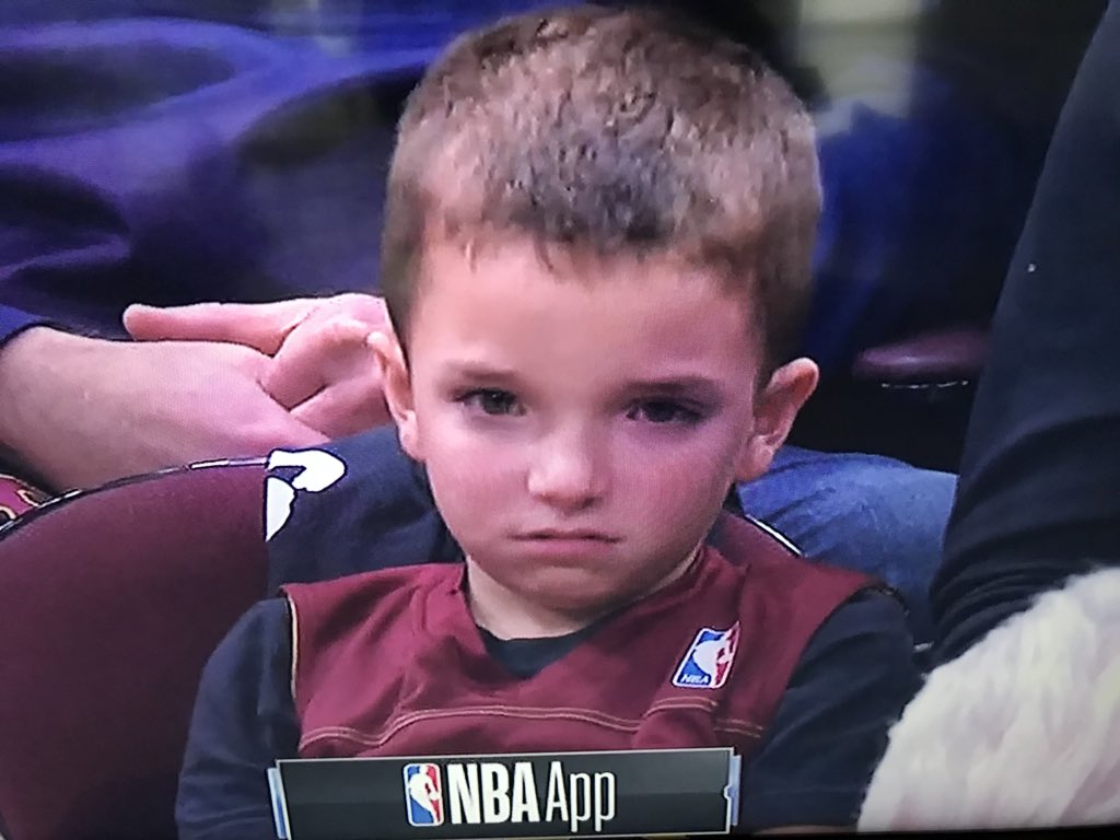 RichNye13's tweet photo. Sorry #ClevelandKid. #Pacers impressive #NBAPlayoffs game one win over #Cavaliers, 98-80. Defense terrific. LeBron’s 1st round playoff win streak ends at 21 games. https://t.co/3xgoI9YiIa