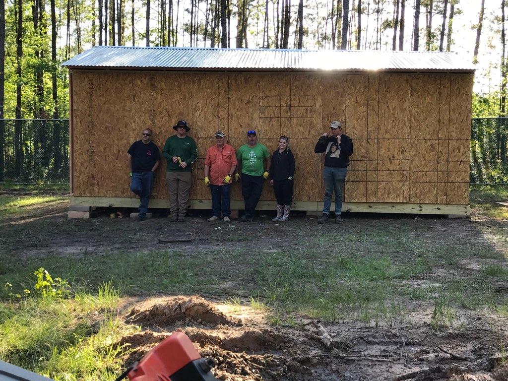 CCFIAINC's tweet photo. Another weekend preparing for the 6TH Annual Forensic Fire Investigation Class!  The team built a new 2 room burn pod!
Go to https://t.co/I0XyTsDIQF to sign up for this year's class which has been approved through TFS Tuition Assistance Grant under HB2604 Rural FD Training Grant. https://t.co/i7RDbeyARB