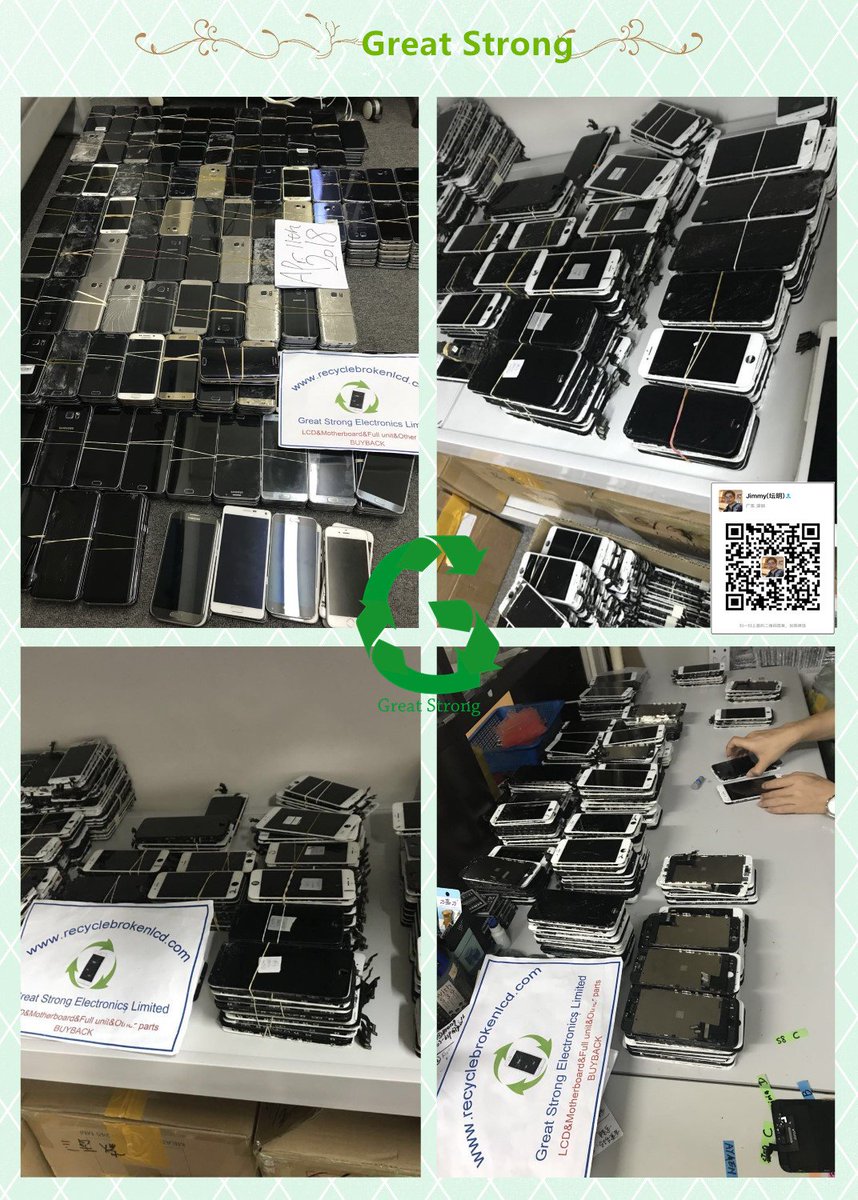 Re_BrokenLCD's tweet photo. Recycle used #iPhone5 #iPone6 #iPhone6s #iPhone7Plus #iPhoneX LCDs and #SamsungGalaxyS3S4S5S6S7S8 LCDs

To build a big this business to do best service for all my customers and thanks for their big supports.

Keep start testing one by one for them all.

Have a good and nice Week. https://t.co/FBoCLgc35a