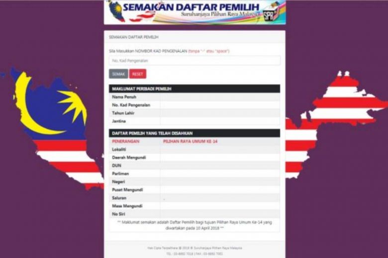 The Straits Times On Twitter Malaysia Election Voters Can Check Polling Stations Online Https T Co Ydl7fjo5jw Ge14