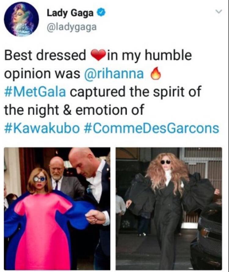 Lady Gaga is the kind of bitch that wishes you a happy birthday with a picture of herself 