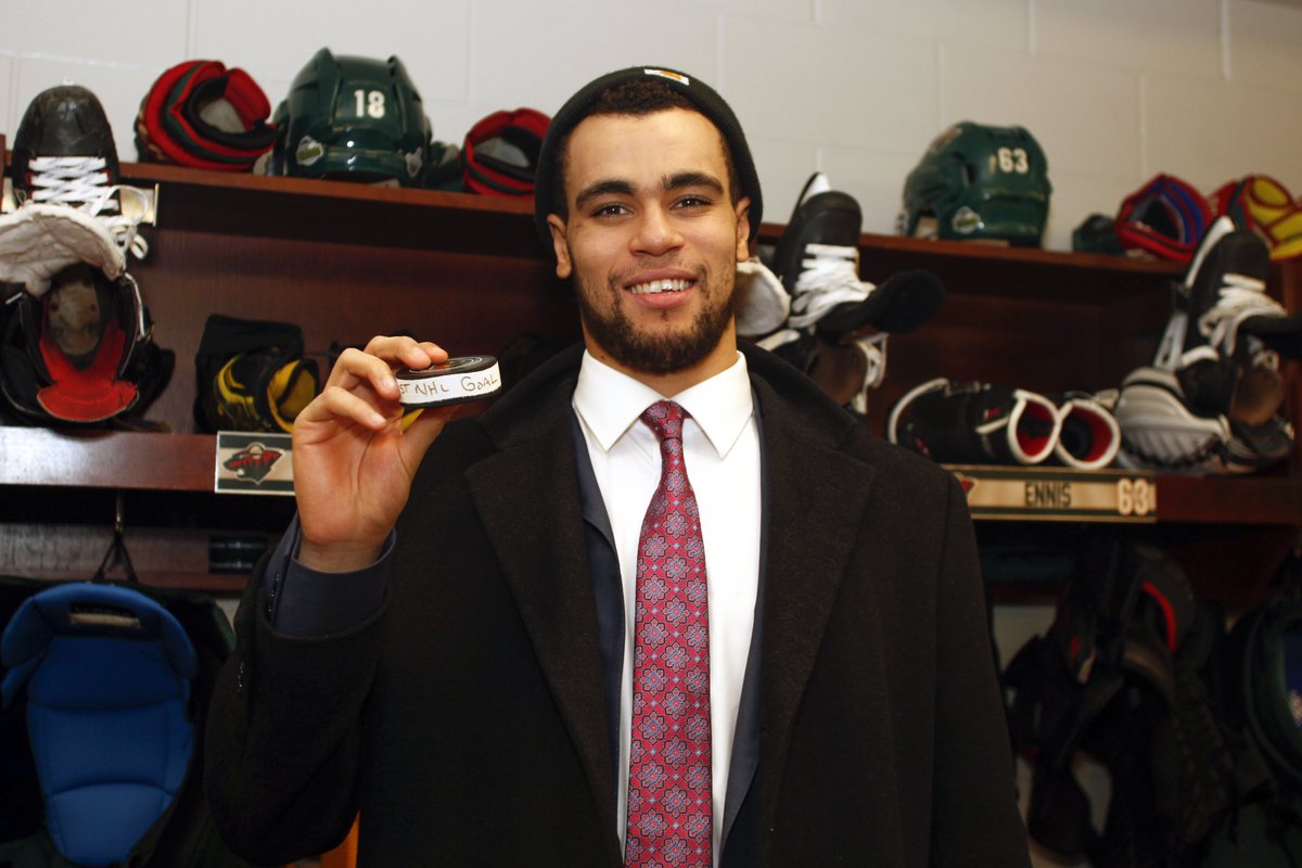mnwild's tweet photo. RT to congratulate @JGreenway12 on his first #NHL goal 👏 https://t.co/Y05MKiPm1m
