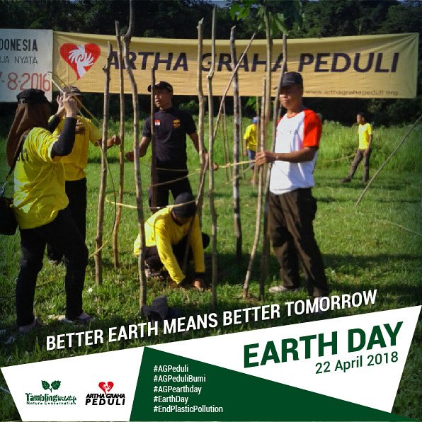 TamblingID's tweet photo. AGPeduliBumi
•
•
#agpeduli #AGPeduliBumi #AGPearthday #EarthDay #EndPlasticPollution #lessplastic #earthday2018 @agpeduli @citarumlestari #AGPeduliCitarum #citarumlestari #citarumharum https://t.co/Vo44QYLd8y