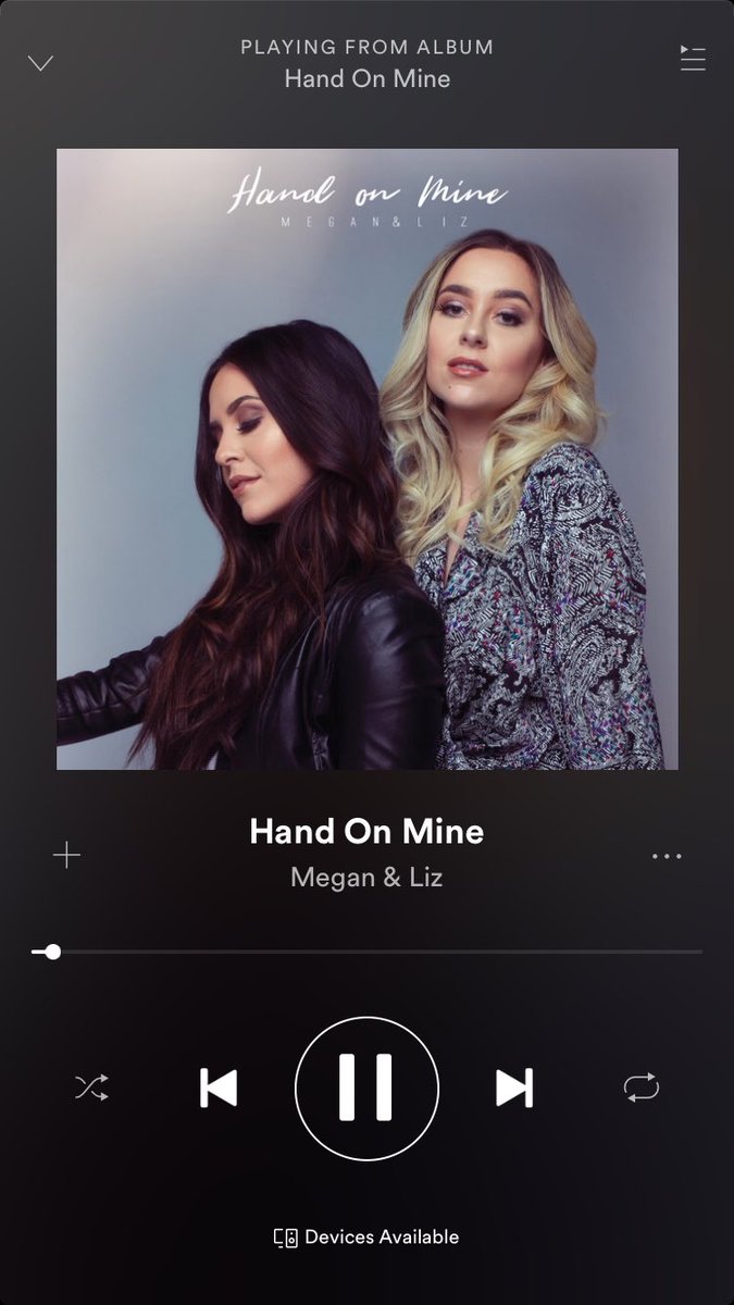 danyelizabethh_'s tweet photo. in spirit of the ACMs please take a second to listen to my fav girls @meganandliz's new song #HandOnMine!!! Can't wait to see more of them in the country scene! https://t.co/v6ZcuMjNEb