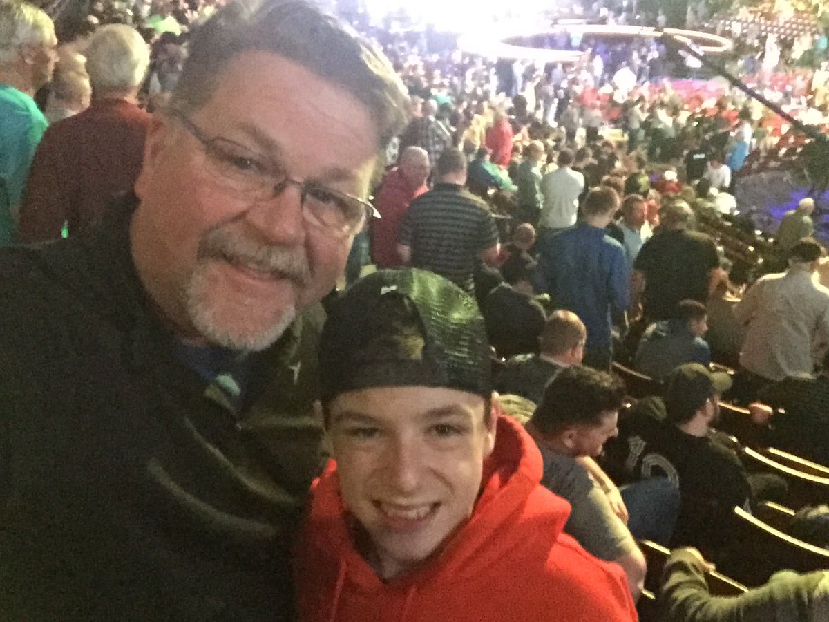 RustyMacLachlan's tweet photo. Stronger Men’s Conference 2018 with my son Easton.   Stronger in our faith, Stronger in our relationship with Christ Jesus, and Stronger in our relationship with each other.  #strongermensconference https://t.co/UFuBQQfXQx