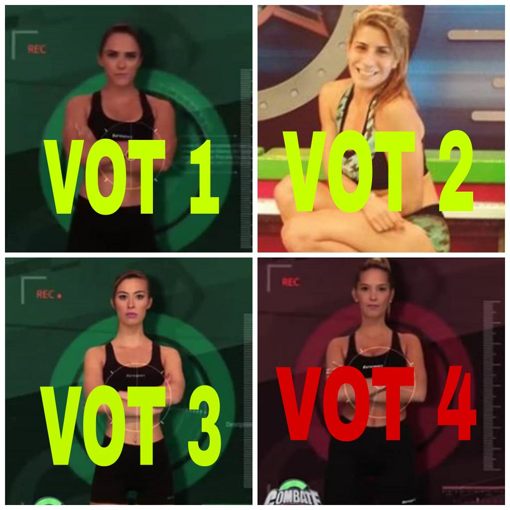 informacombate1's tweet photo. Quien Quieres que se quede en @combatearg ?
VOT 1 BRENDA @UnionBGomez 
VOT 2 ABRIL @UnionZaffiro 
VOT 3 VALE @teamvalub 
VOT 4 PUPPI @Forcepuppi https://t.co/03M4PFjeWF