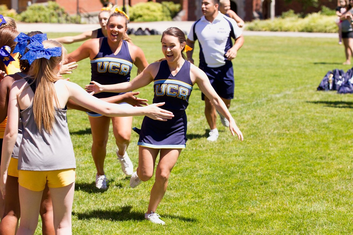 UCAupdates's tweet photo. It's #SpiritLaunch Sunday! We are running into this week with excitement! https://t.co/8nimfGbVXh