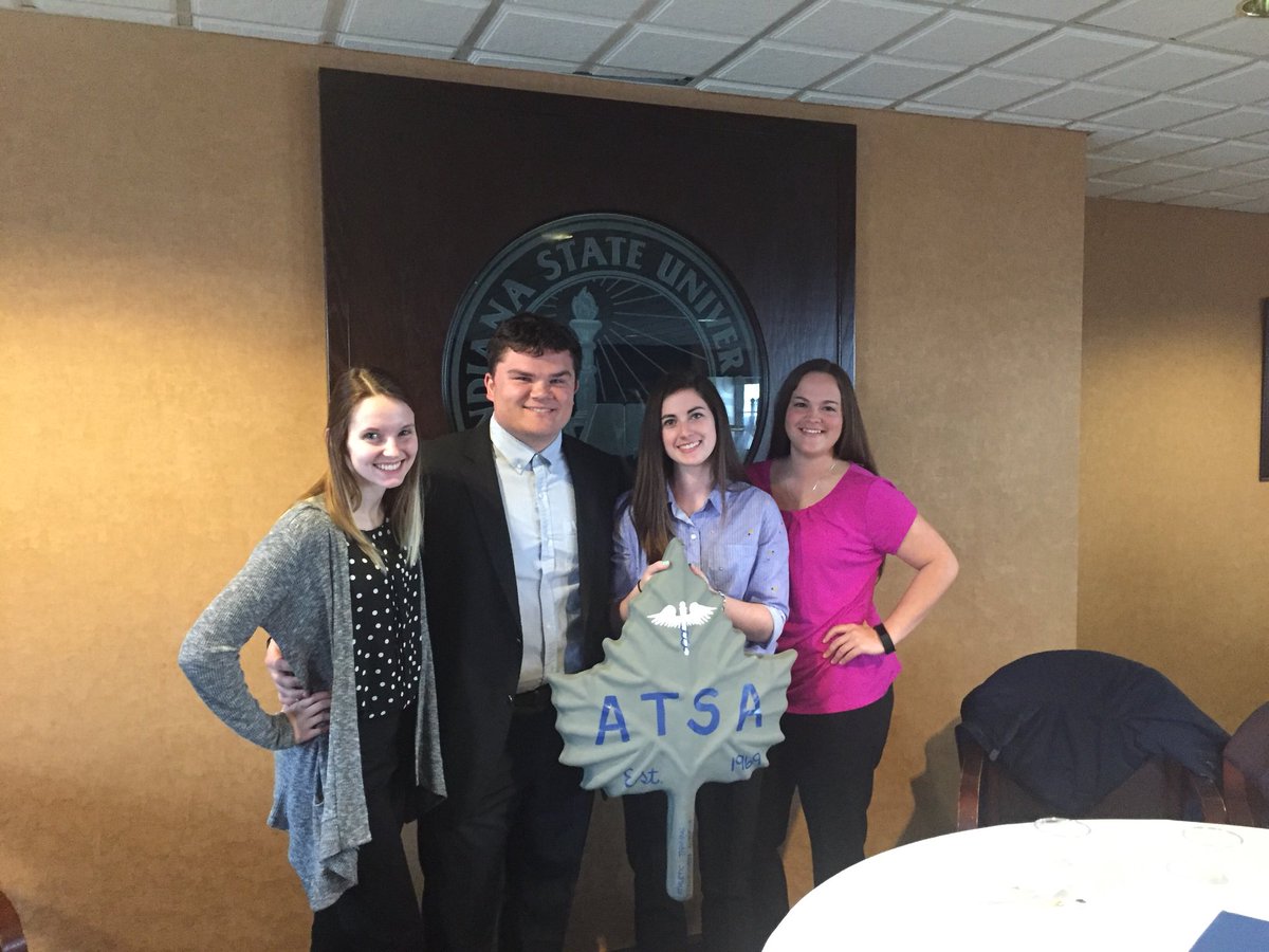 drsgaven's tweet photo. Congratulations to @isu_atsa for being awarded your legacy lead tonight! I am proud of the work that you do and I am honored to serve as your advisor!#ElevateSTATE #ElevateAT @armstrongkj @IndStateCHHS https://t.co/TzX458MXLq
