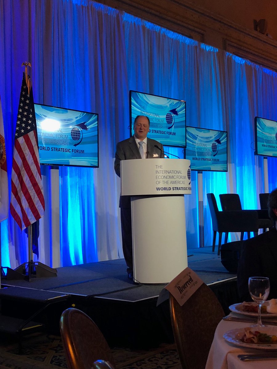The International Economic Forum of the Americas is back in Miami !