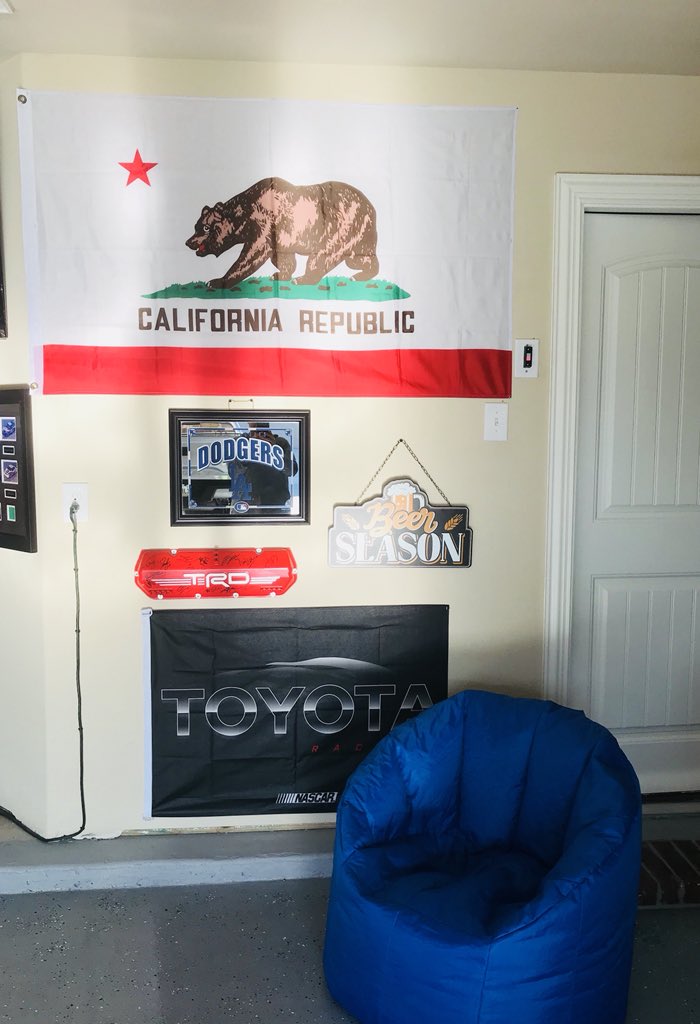 Erika1Romero's tweet photo. Well...at least I get to have ‘some’ of my #Toyota #TRD❤️in ‘his’ garage #ManCave #IvanStewart #IvanIronmanStewart around the #HuskyToolBoxes 🔩🛠🔧🤷🏻‍♀️ https://t.co/jPng6XpVgT