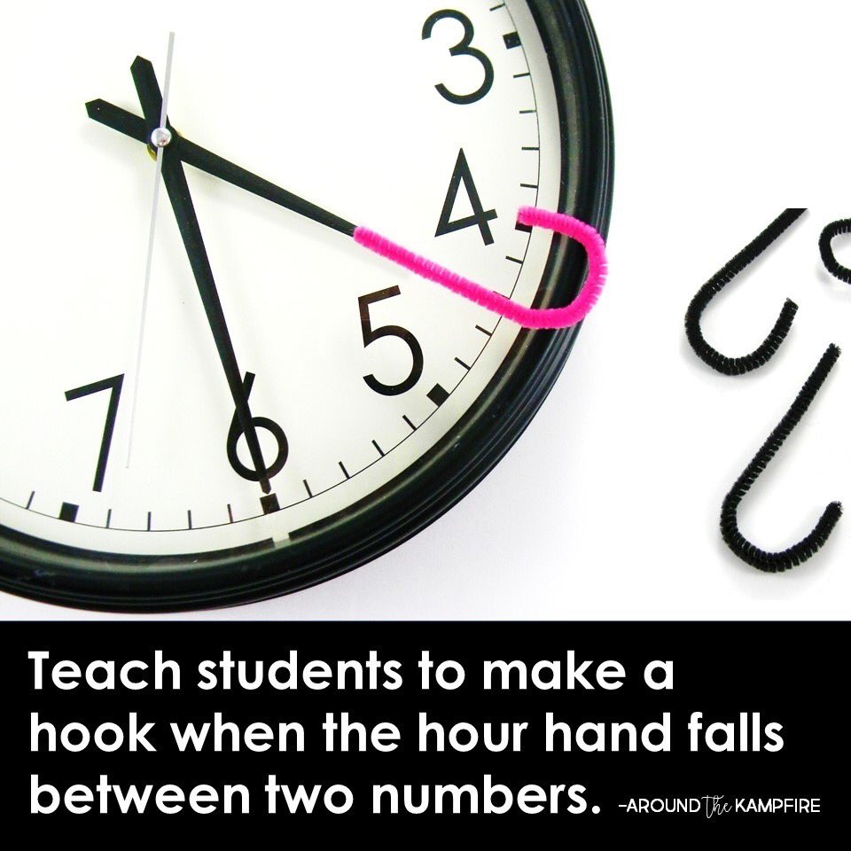 MrsMCommons's tweet photo. We started our time unit last week &amp; this little trick was a game changer! #codercats #commonsclass https://t.co/mJMYj13Tzu