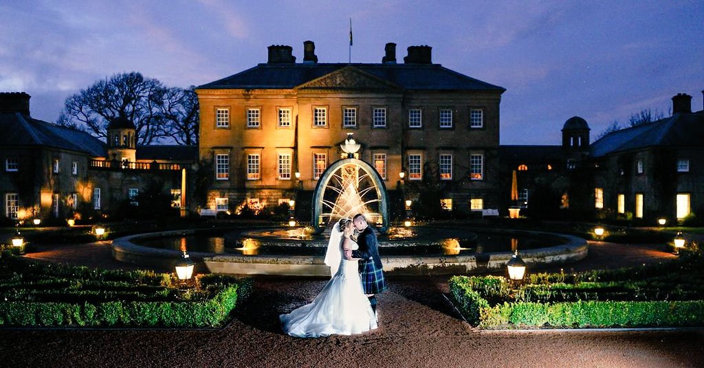 💖 Some truly stunning images captured at Mr &amp; Mrs Brown's recent wedding day held in Dumfries House in Cumnock, Ayrshire #DumfriesHouse 💖