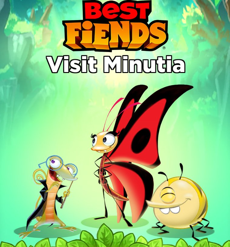 AMEI o novo curta animado do <a href="/bestfiends/">Best Fiends</a>, #VisitMinutia! ASSISTA agora. De nada!