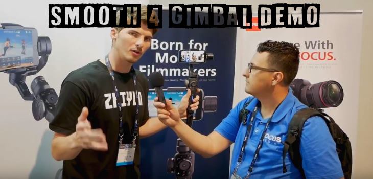GimbalTest's tweet image. Walk through video showing off the new Zhiyun Smooth 4 Gimbal at the Zhiyun booth. This took place at NAB Show 2018 National Association of Broadcasters gimbaltest.com/zhiyun-smooth-…  #NABShow #NAB2018 #gimbal #smooth4 #NABShow2018 #zhiyun