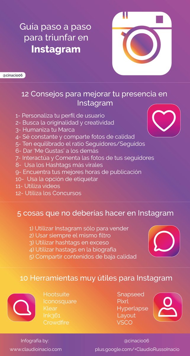 TalentWarehouse's tweet image. Participa de forma efectiva en #Instagram siguiendo los consejos de esta buena guía de @cinacio06  &amp;gt;&amp;gt; ow.ly/VN1c30jmMpX #SocialMedia #RedesSociales