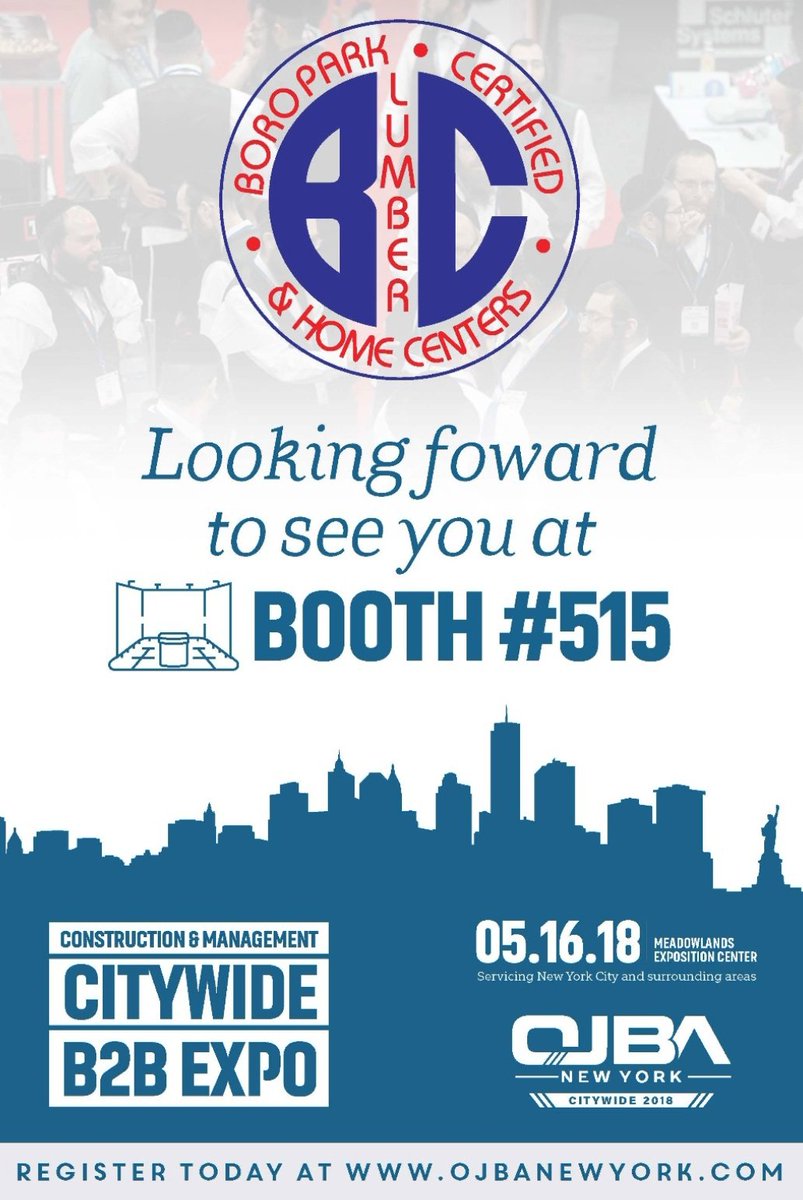 bplumber's tweet image. We are looking forward to meeting you in person at the #OJBA Meadowlands Exposition Center 355 Plaza Dr, Secaucus, NJ 07094 on 5/16/18 #boroparklumber