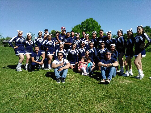 LoboPrincipal's tweet photo. Lobo Cheerleaders are the best. 1st place national champs and top score. Great job Lobos!! https://t.co/IMKjnnGLKg