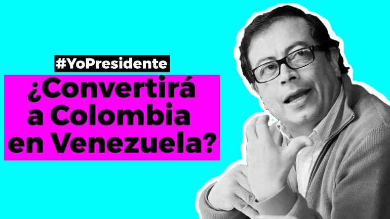 Camilo_826's tweet photo. La campaña de publicidad que maneja el centro democrático usa la imagen del candidato a la presidencia Petro tachándolo de Catrochavista y de igual manera acusar que el votar por él seria “volver a Colombia otra Venezuela”. #Principiodevulgarización https://t.co/ipJsucOkeG