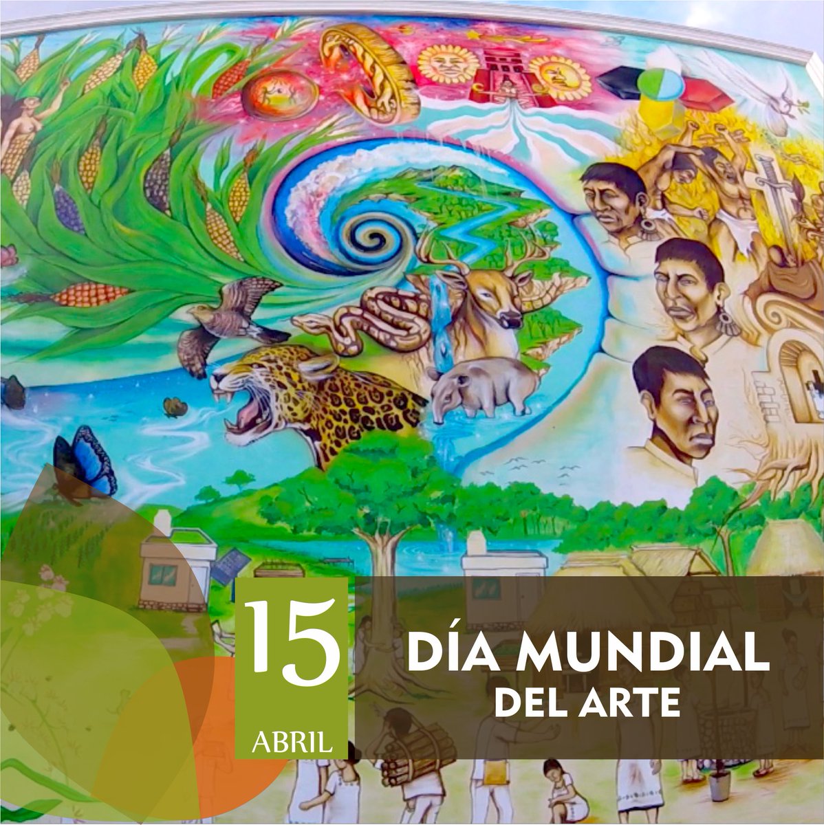 El objetivo del arte es representar no la apariencia externa de las cosas, sino su significado interior.-Aristóteles. #DíaMundialdelArte <a href="/cultura_mx/">Secretaría de Cultura</a>