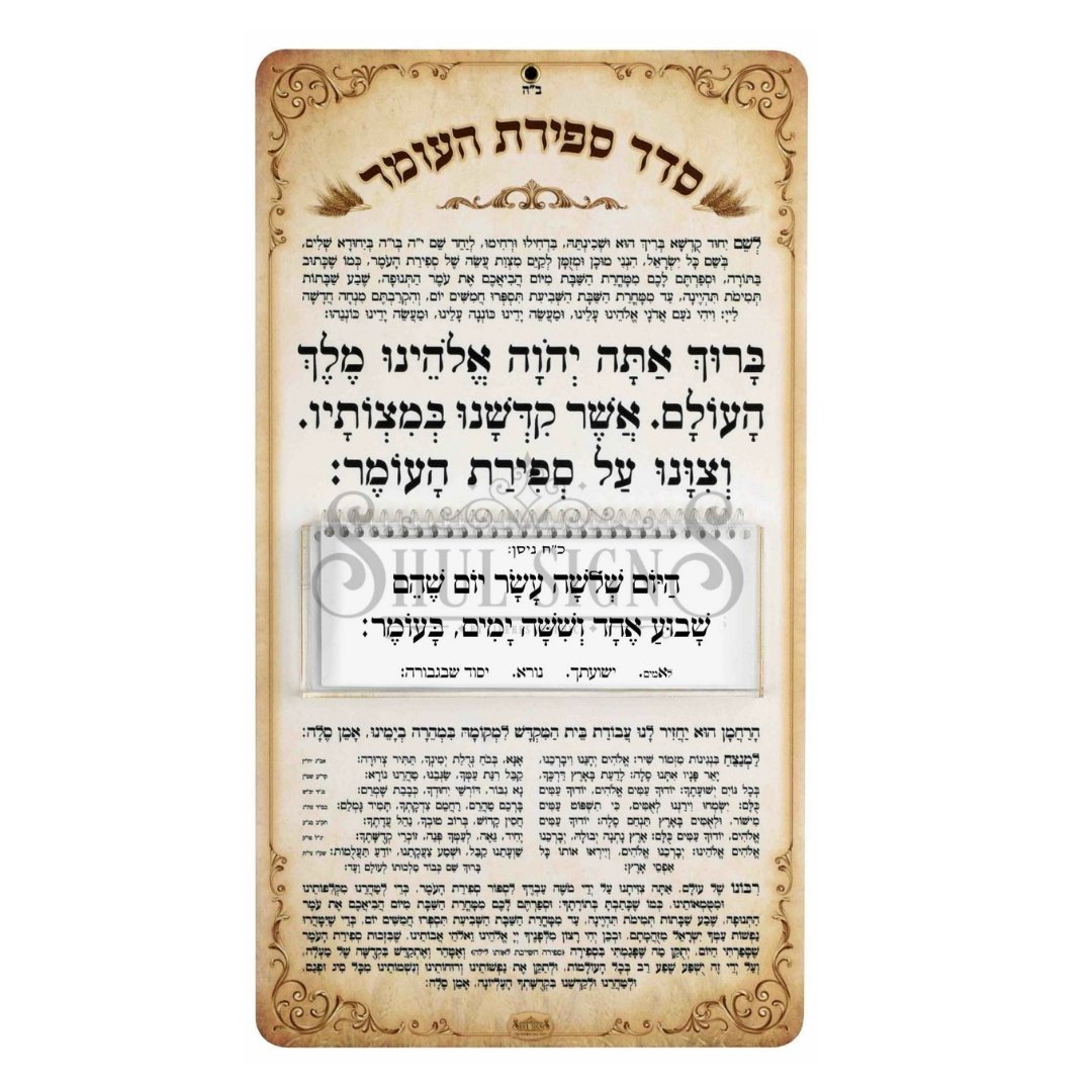 ShulSigns's tweet photo. When you think Sefirah, think Shul Sign! https://t.co/hJUyalbohk