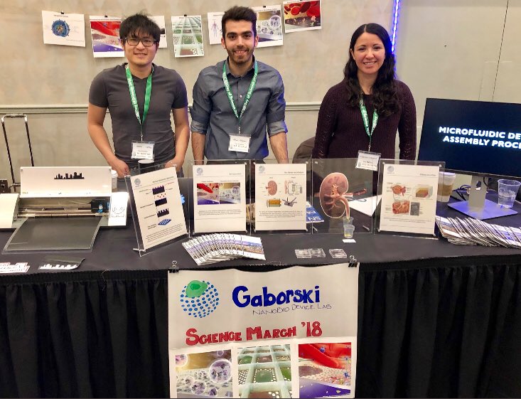 AslanDehghani's tweet photo. #sciencemarch2018 #RochesterNY Gaborski NanoBio Device lab. https://t.co/nkHjripxPX