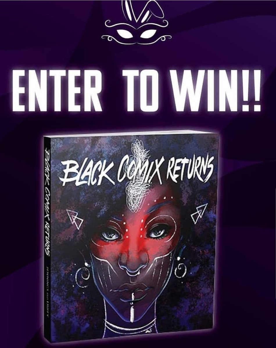 thecosgala's tweet photo. 4 DAYS LEFT!!!!
Win your copy of #BlackComixReturns by Black Comix: African American Independent Comics, Art & Culture! To enter, follow these easy steps...
1. Follow The CosGala on IG and FB
2. Like & Share the post
3. Tag a friend
You can have up to two chances to win! https://t.co/bMUfBTGwSw