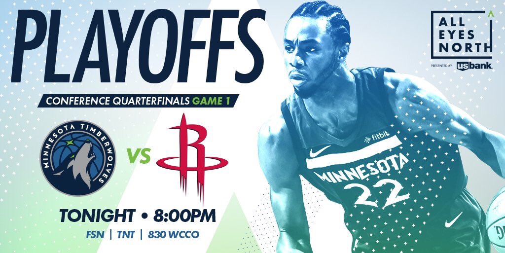 TimberwolvesMN_'s tweet image. LESS THAN 30 MINUTES UNTIL TIP-OFF!
#AllEyesNorth