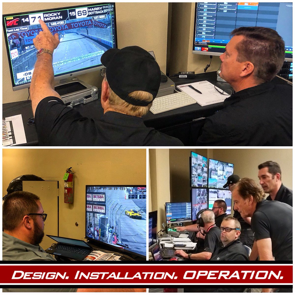 RaceTrackEngrng's tweet photo. It was a #teamRTE Triple Threat in #RaceControl at the Grand Prix of Long Beach this week! OC’Don Spitler, #RaceTrackZach & Double D serviced every lap with @WCRacing, @IMSALive & #IndyCar!
#TGPLB #GPLB
#PWC #IMSA
#VideoOfficiating
#DesignInstallationOPERATION https://t.co/mMmDcp1zT8