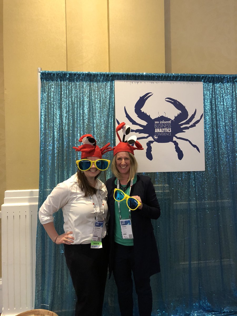simio's tweet photo. Enjoying our time at @INFORMS #analytics2018 Stop by booth #35. @simio has fun https://t.co/PCiC3Ju5Ji