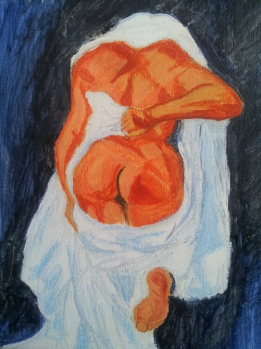 mark45xxx's tweet photo. https://t.co/EFXhvZp8W1 #art #nude #artist #female #figure #butt #back #nudeback #artforsale #goddess https://t.co/l15k5lwN2z