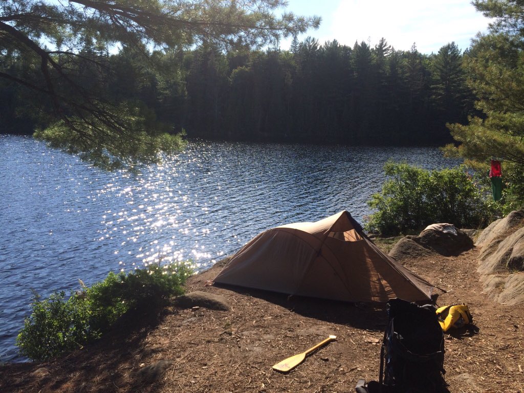 algonquin_lakes's tweet photo. It’s -3 with freezing rain right now, the Park just pushed opening day back to May 4 and it feels like winter will never end. So here’s a picture of Joe Lake to remind you that summer is coming. Eventually. I think. https://t.co/xTXFJLUXxD