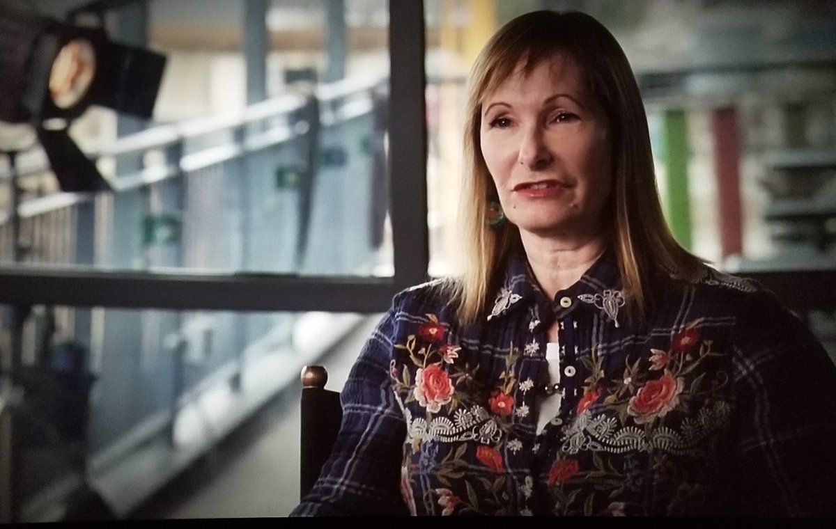 VinceSchilling's tweet photo. Cool too see a introductory vignette with @GunnerGale during the theatrical showing of #TWDxFearTWD #GoNegan https://t.co/hWOeaTjE3h