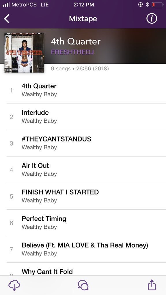 heartof1000's tweet photo. @grawealthybaby - 4TH QUARTER OUT NOW! GO DOWNLOAD on Spinrilla or Apple Music! Promise you don’t wanna miss this! #GETRICHALONE https://t.co/09t3wuFL78
