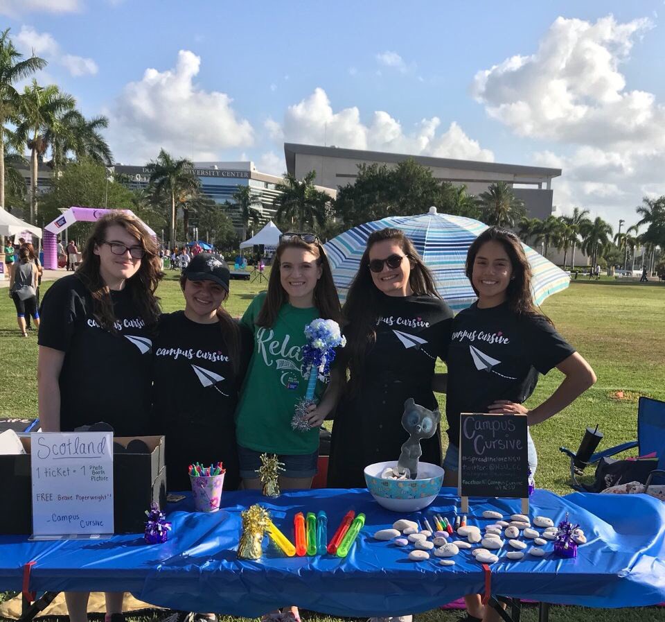 NSU_CC's tweet photo. What a night this was! 💫 We had a blast at Relay For Life 2018! Shoutout to our members and everyone in attendance who walked for those waiting for a cure 💜 Can’t wait for next year’s relay! (The donation link is still OPEN and can be found in our bio!) #ccnsu #nsurelay https://t.co/NX40yQIIwu