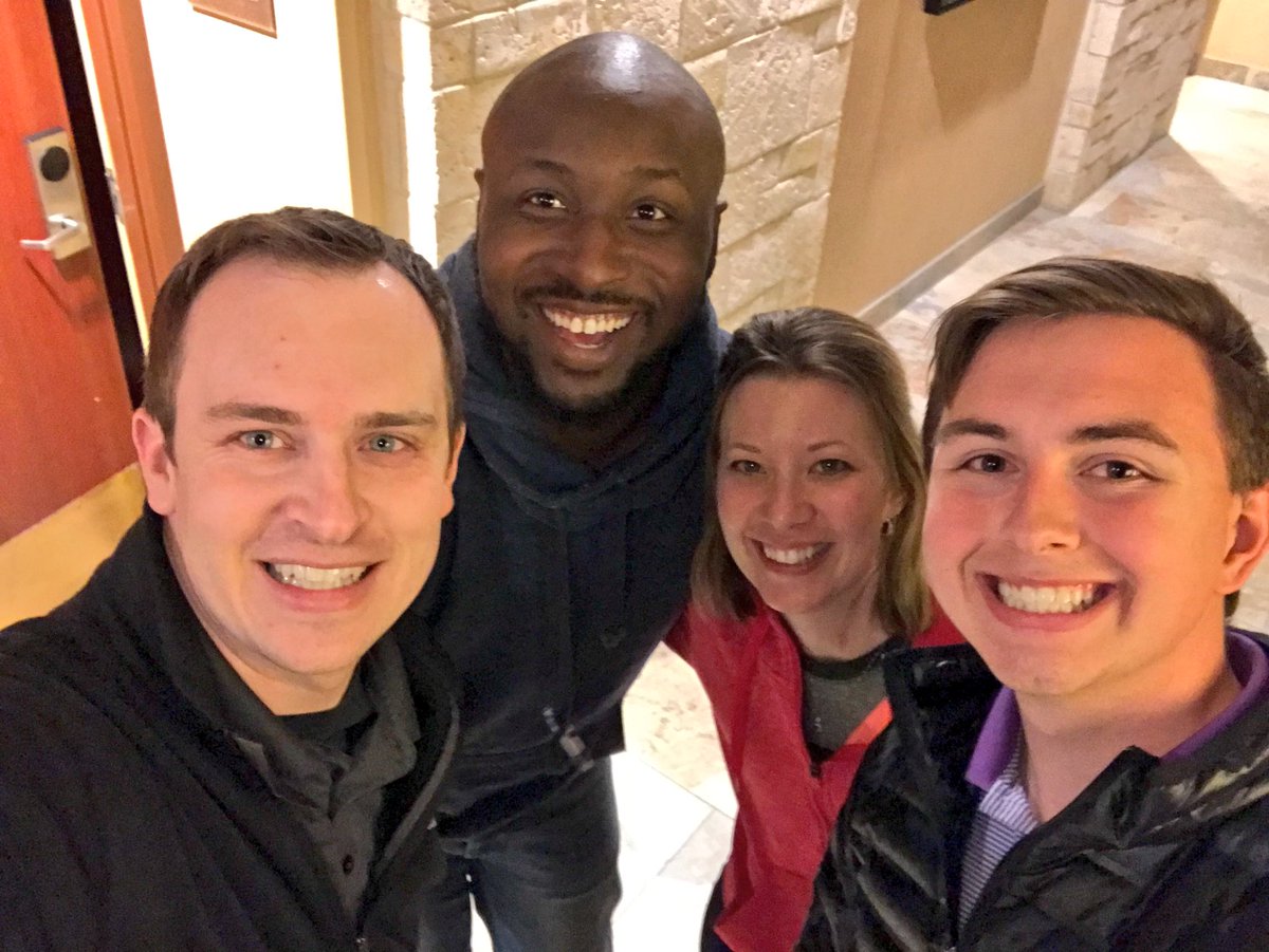 teamtri_sean's tweet photo. It doesn’t get better for Teammates than folks like this! These were just a few of the fine folks with us at #MOSLC18. Love spending time with our Team. https://t.co/NKL5FqMn9E