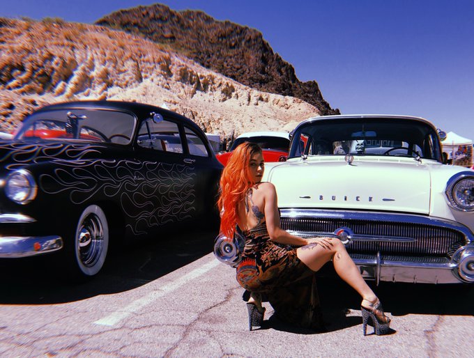 Yesterday in Boulder City, Nevada. 🏁 https://t.co/DeMR86M8YW