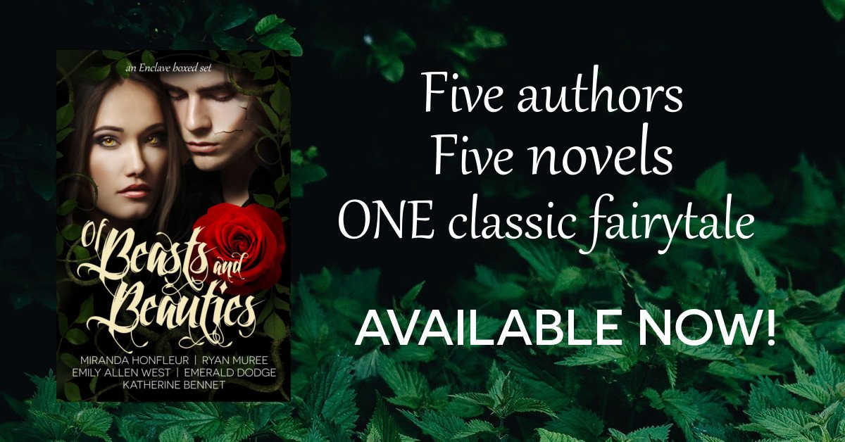 EnclaveAuthors's tweet photo. OF BEASTS AND BEAUTIES is out now!!!! Buy it for #99c for a limited time or get it free on #KindleUnlimited https://t.co/TYQoR1vvZk 
#OBAB #Enclave @MirandaHonfleur @RyanMuree @emilyallenwest @emerald_dodge @KBennetWrites https://t.co/T2SYjjsAq6