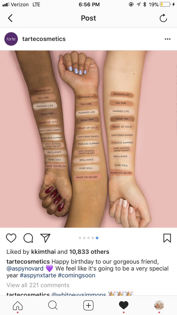 Tarte Makeup X Aspyn Ovard Eye Cheek Palette Poshmark