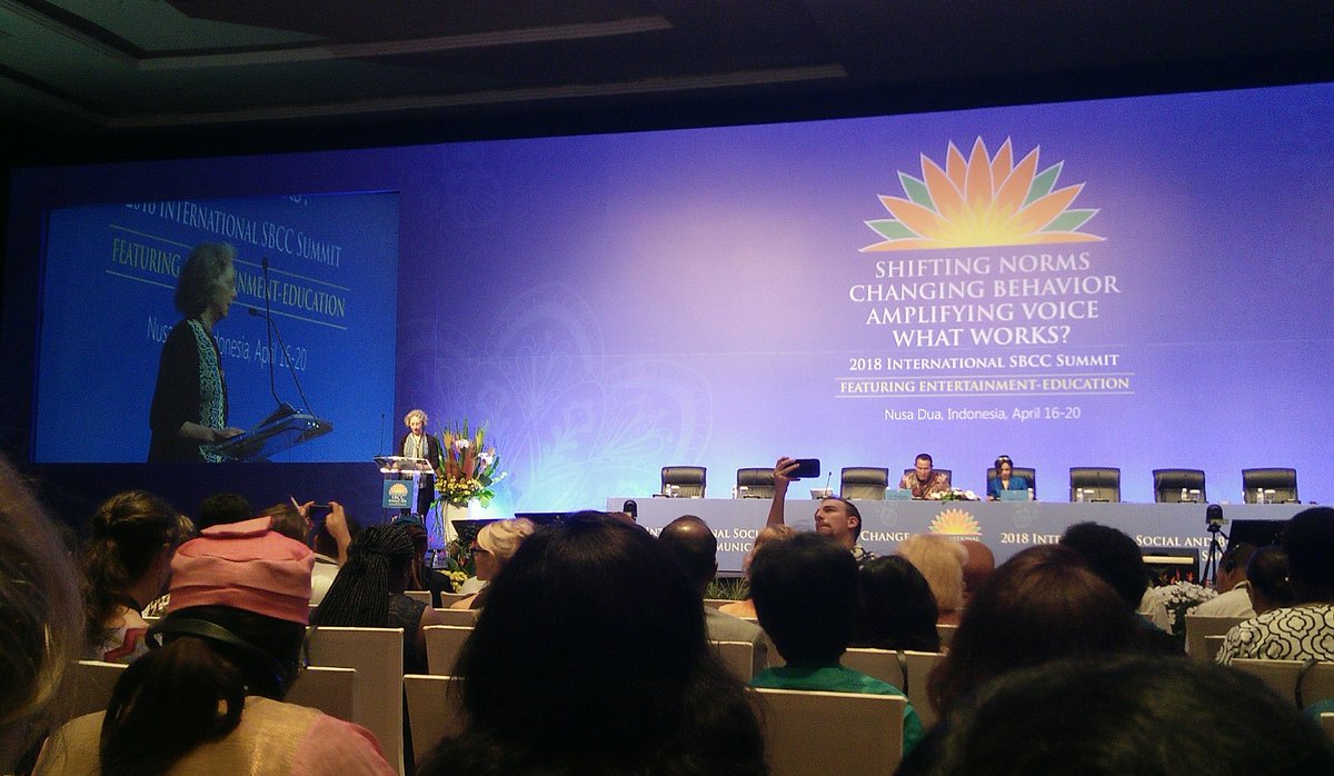 So excited to be at the #SBCCSummit today! Looking forward to some great discussions, with 93 countries represented here in Bali