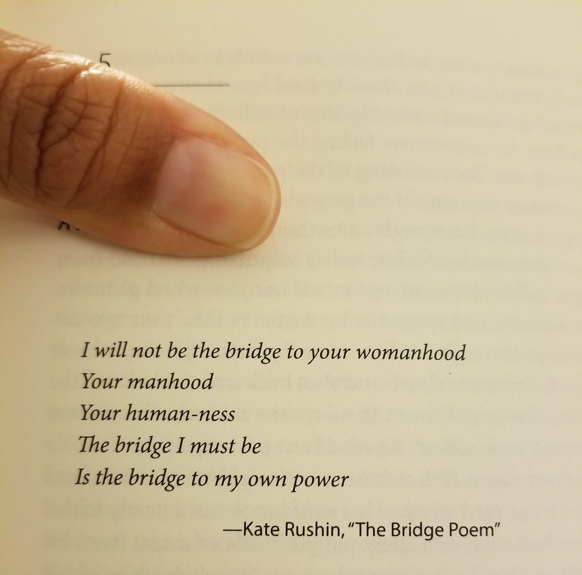 Sil_Lai's tweet photo. Powerful words imbued with incontrovertible truth #Poetry #KateRushin https://t.co/HMiMTcnINk