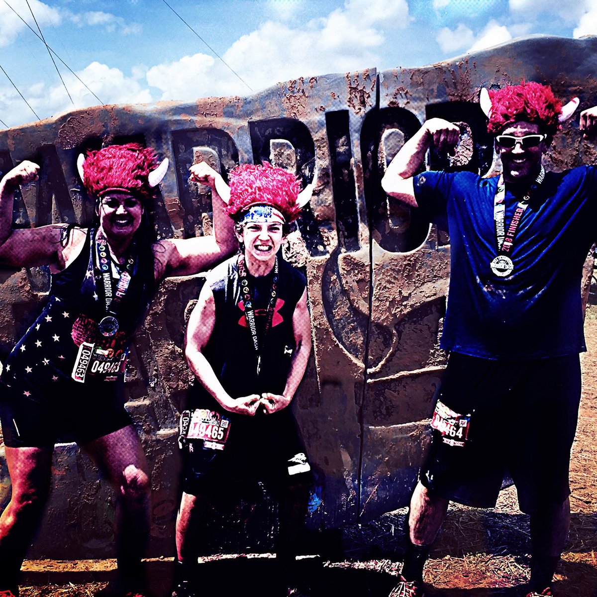 thecoachbull's tweet photo. Warrior Dash 2018 #muddyaf #litaf https://t.co/Hh8ezkHe3h