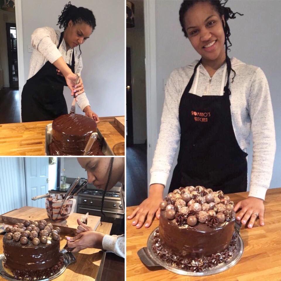 BakedByRomanos's tweet photo. Fun baking session with the lovely Ashley, who wanted to surprise her husband with a homemade birthday cake. Taught her how to make this beautiful black forest gateau. Well done, Ashley! A+ student 👏🏻
#blackforestcake #blackforestgateau #bakinglesson #modelstudent #chocolate https://t.co/NPxVW3IwIW