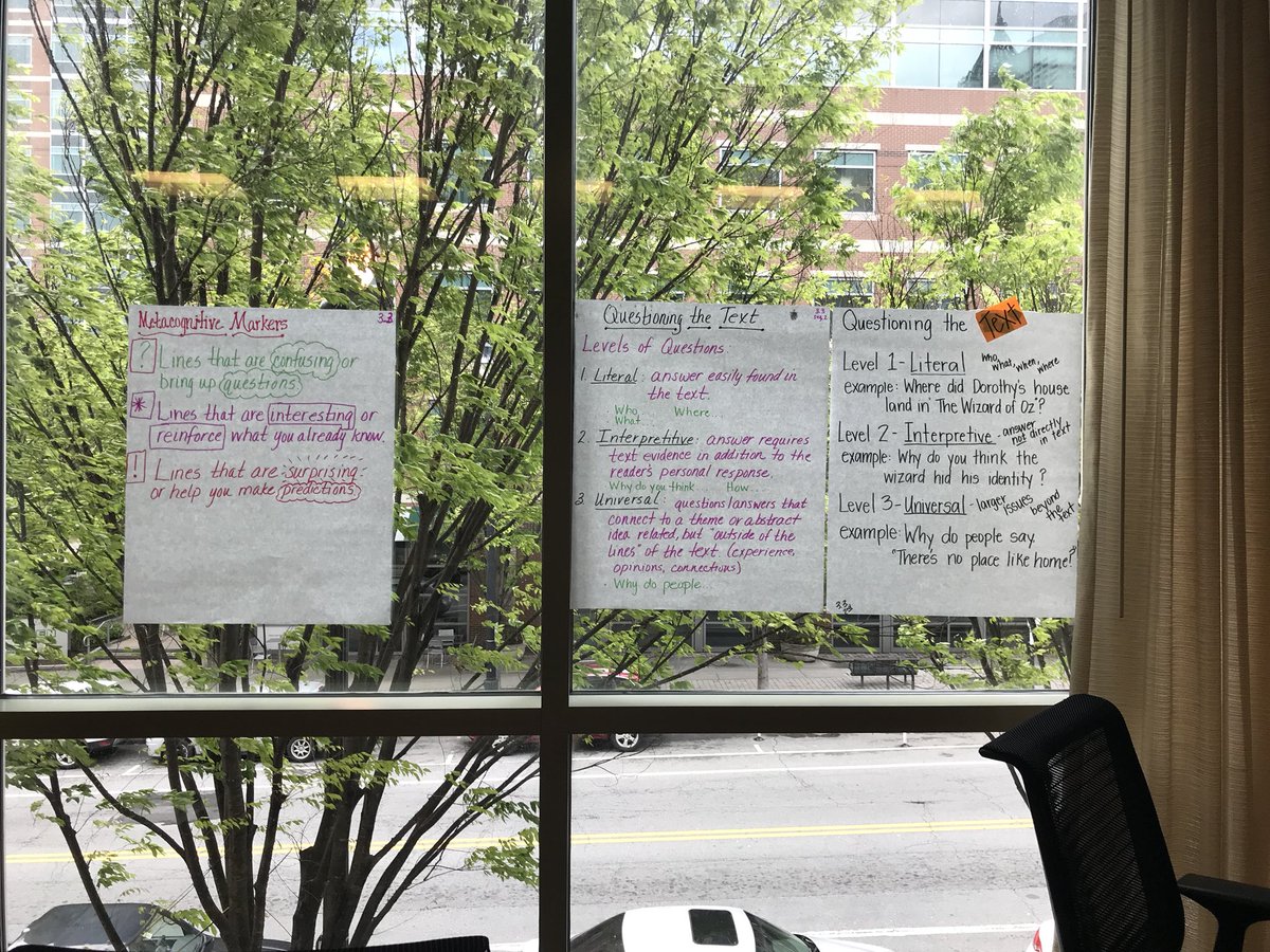 janellemusick's tweet photo. @DougSBoard What do you do when you run out of wall space? You use the windows! #SpringboardPL #PodAlmighty https://t.co/KnBn8cwE6C