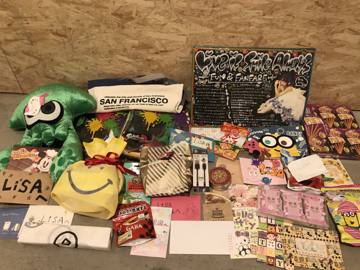 LiSA_OLiVE's tweet image. 大阪でらありがとうーっ！
#FandF